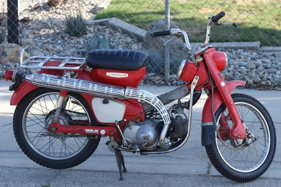 1968 Honda CT90 sold for $1,800