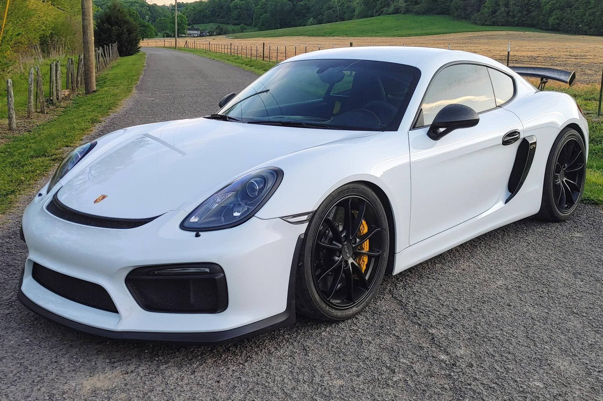 2016 Porsche 981 Cayman sold for $87,000