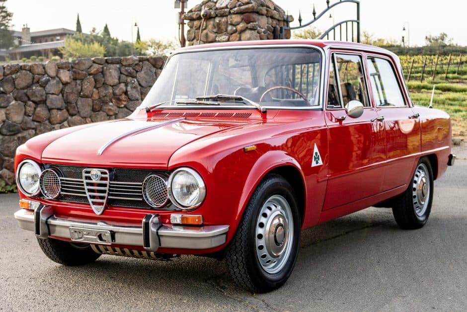1972 Alfa Romeo 105 Series Sedan sold for $37,500