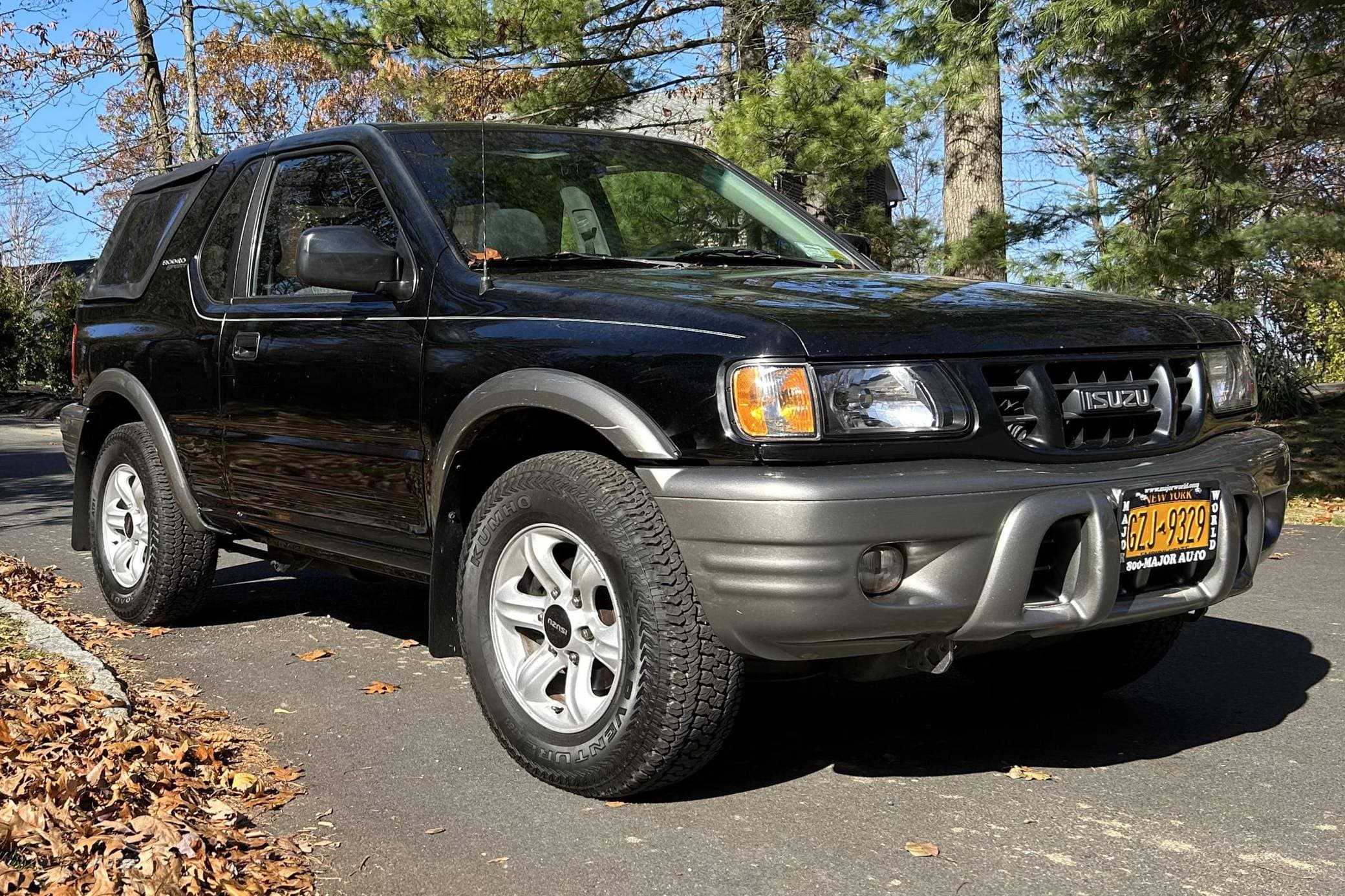 2002 Isuzu Rodeo sold for $5,150