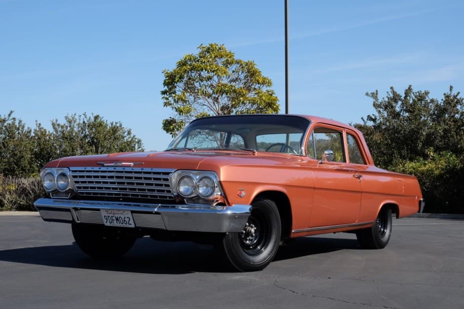 1962 Chevrolet Biscayne sold for $64,000