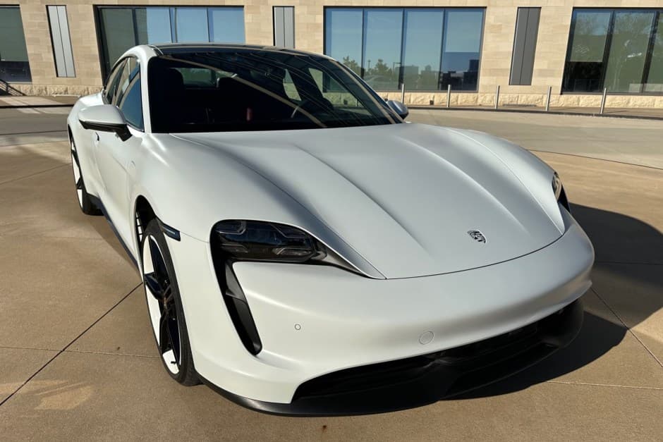 2021 Porsche Taycan sold for $67,250