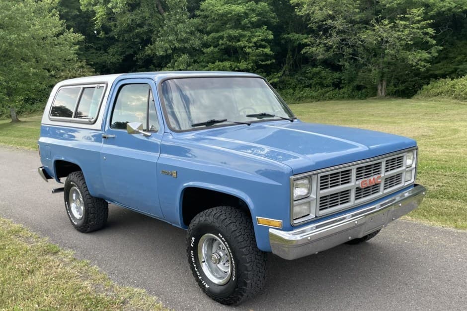 1984 GMC Jimmy (1973-1991) sold for $21,500