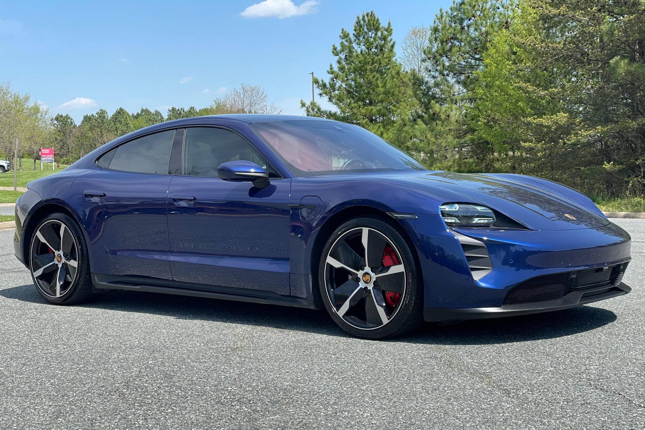 2023 Porsche Taycan sold for $64,000