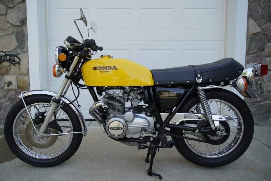 1976 Honda CB350F & CB400F sold for $14,750