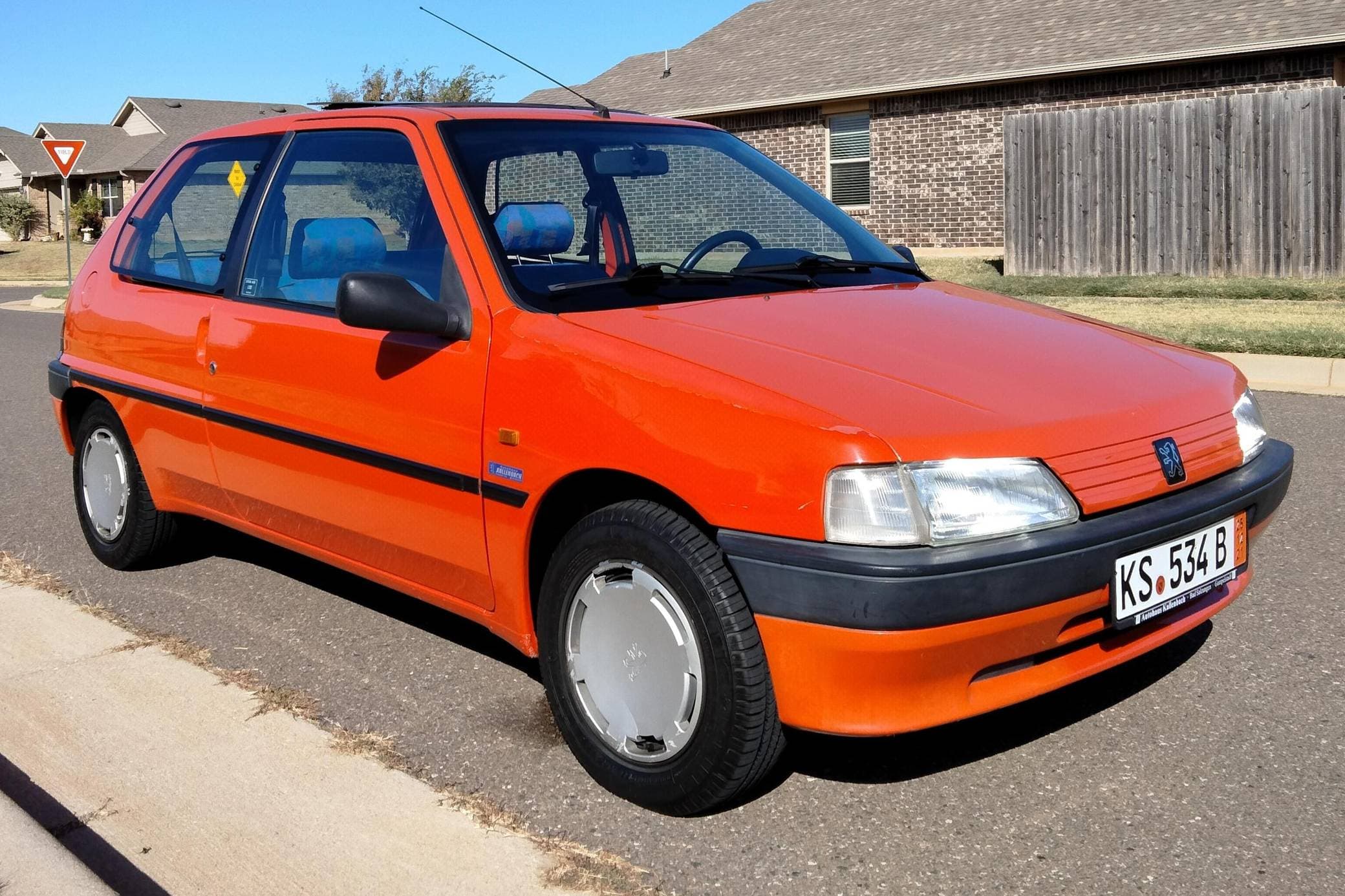 1996 Peugeot 106 sold for $5,500