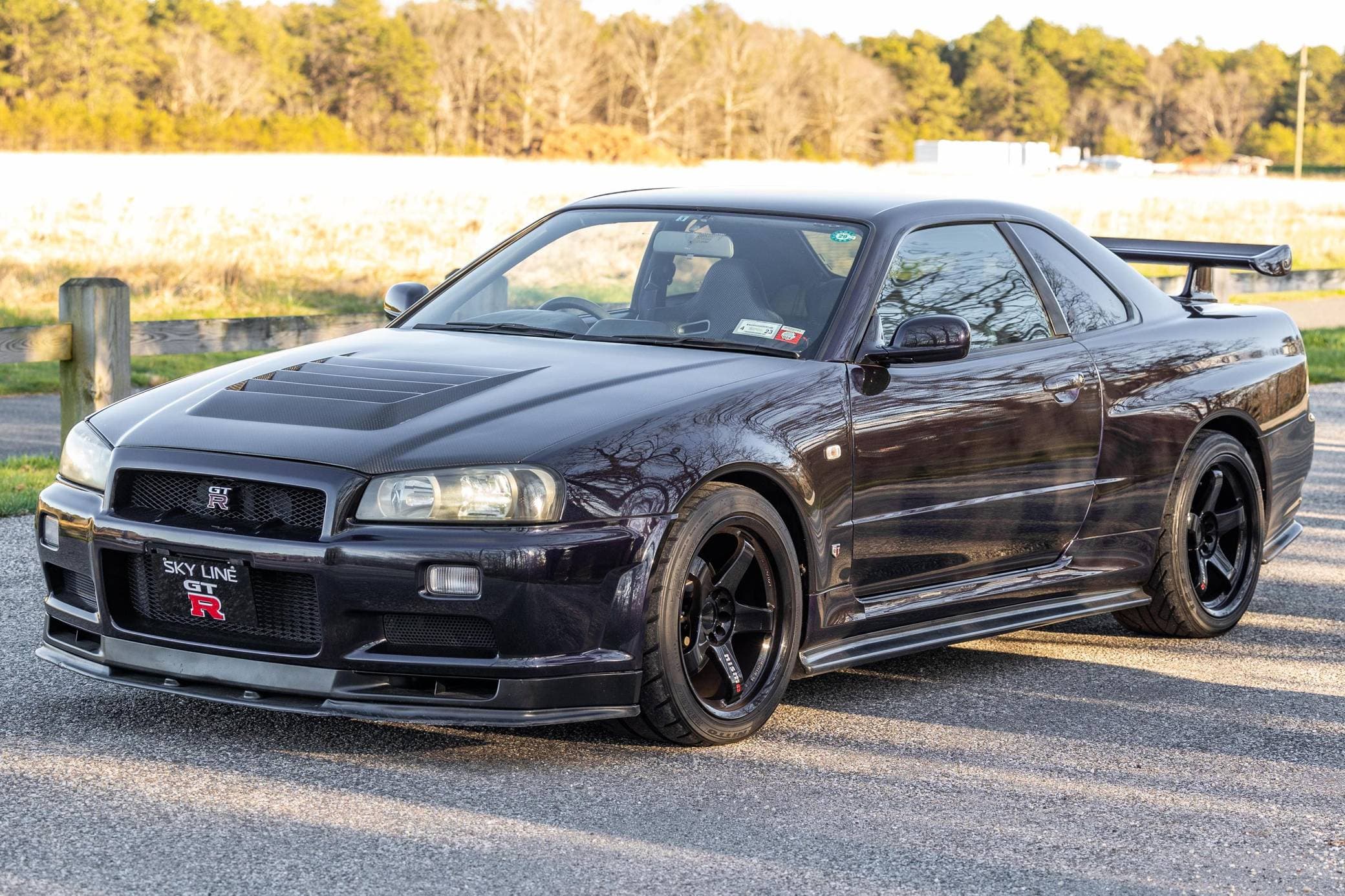 1999 Nissan R34 Skyline sold for $188,500