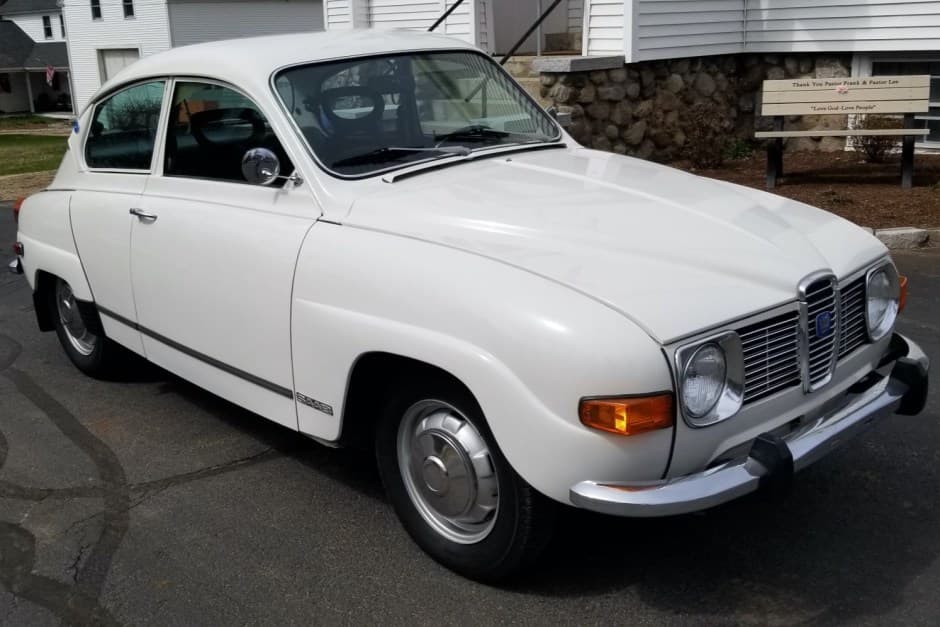 1973 Saab 96 sold for $33,000