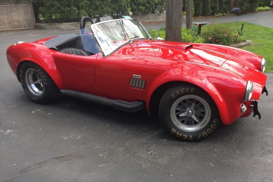 0 Shelby Cobra Replica sold for $61,500