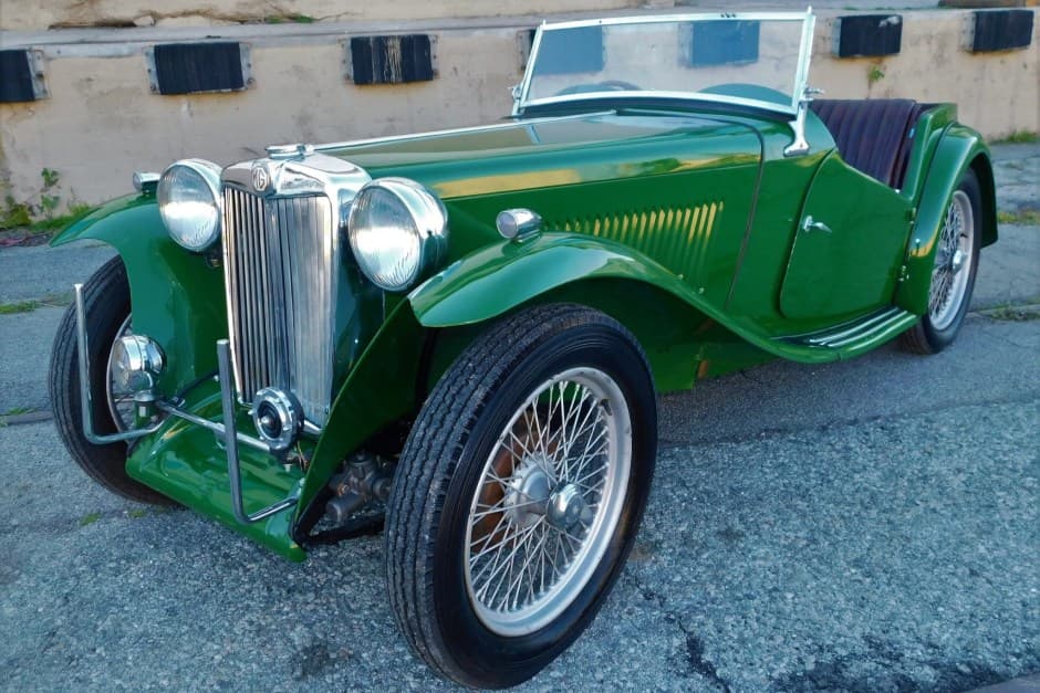 1948 MG TC sold for $17,500