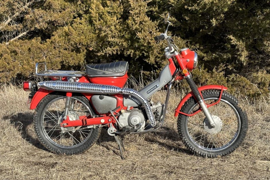 1970 Honda CT90 sold for $2,100