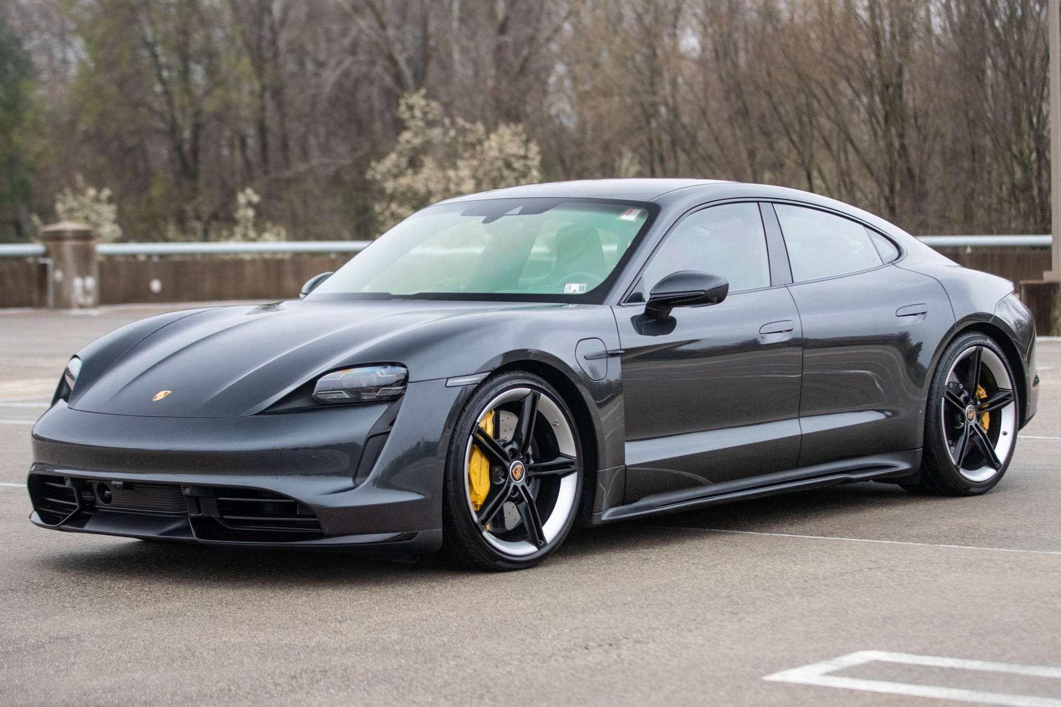 2020 Porsche Taycan sold for $86,500