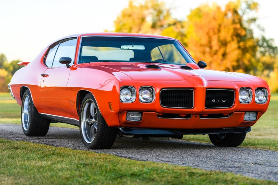 1970 Pontiac GTO sold for $23,750