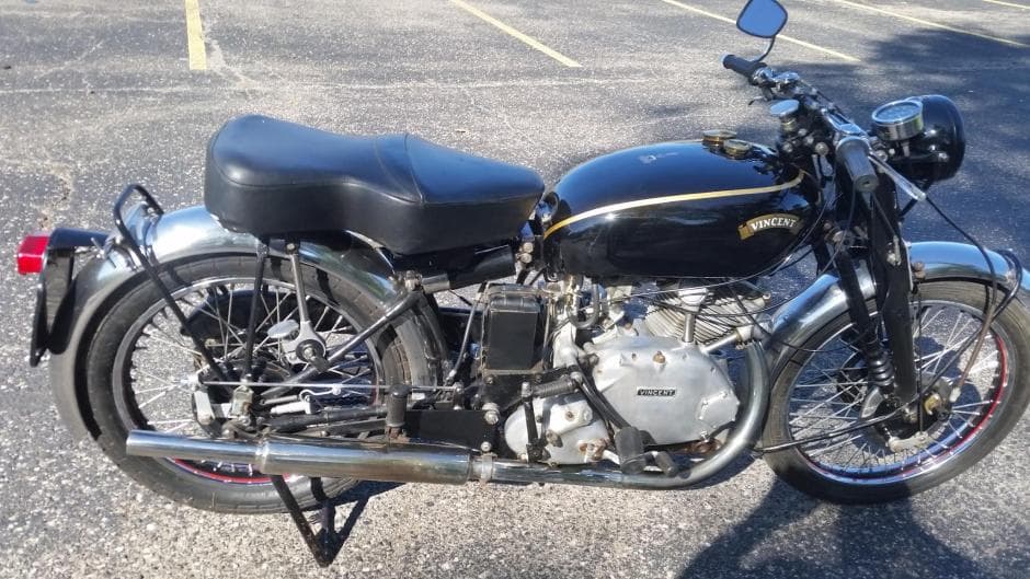 1951 Vincent Comet sold for $16,500