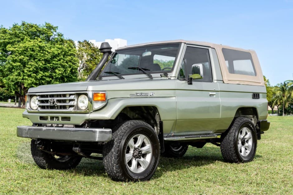 1995 Toyota Land Cruiser 70-Series sold for $33,000