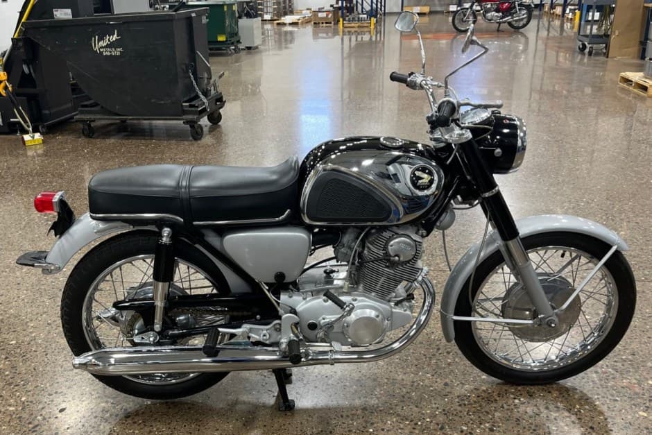 1967 Honda Dream, CB77 Super Hawk, & CL77 Scrambler sold for $8,300