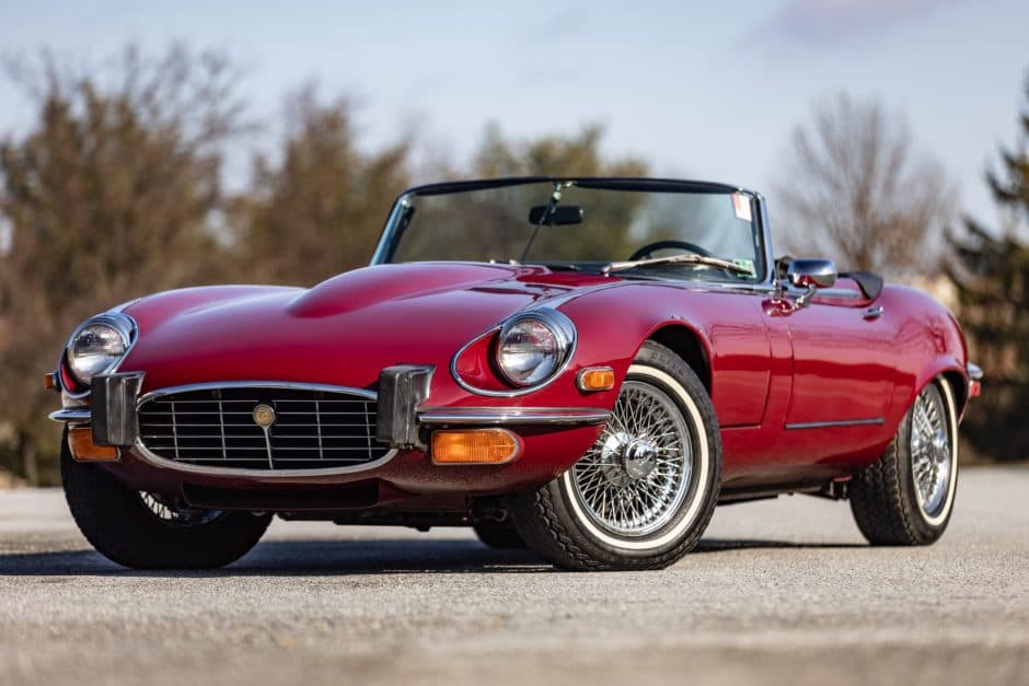 1974 Jaguar XKE Series III sold for $75,000