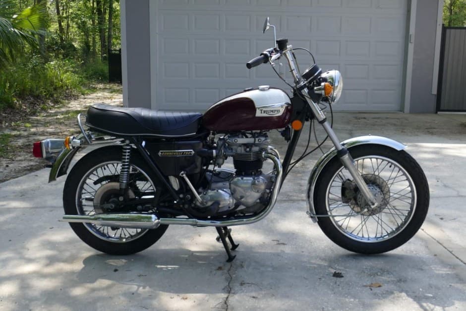 1978 Triumph Bonneville T140 sold for $5,900