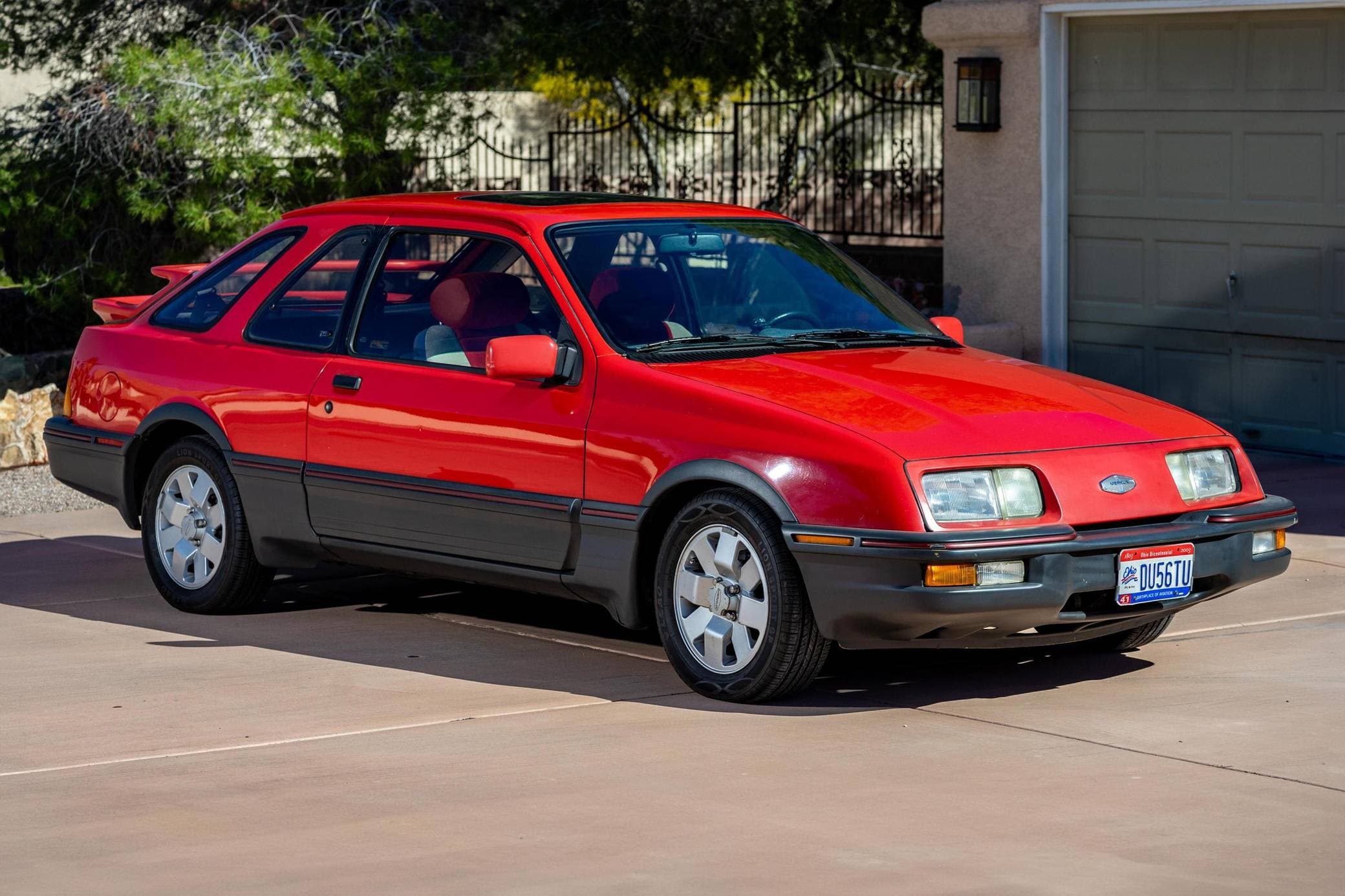 1987 Merkur XR4Ti sold for $7,250