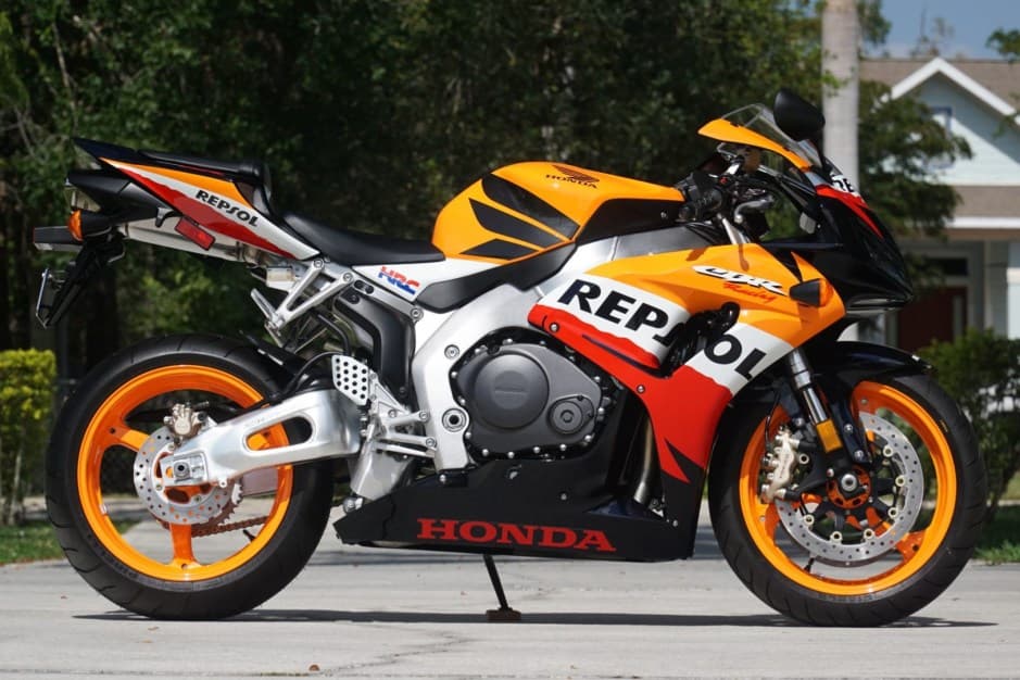 2007 Honda CBR sold for $32,750