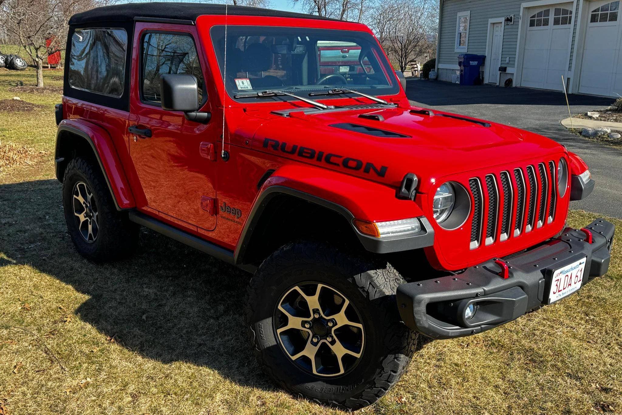 2019 Jeep Wrangler sold for $29,750