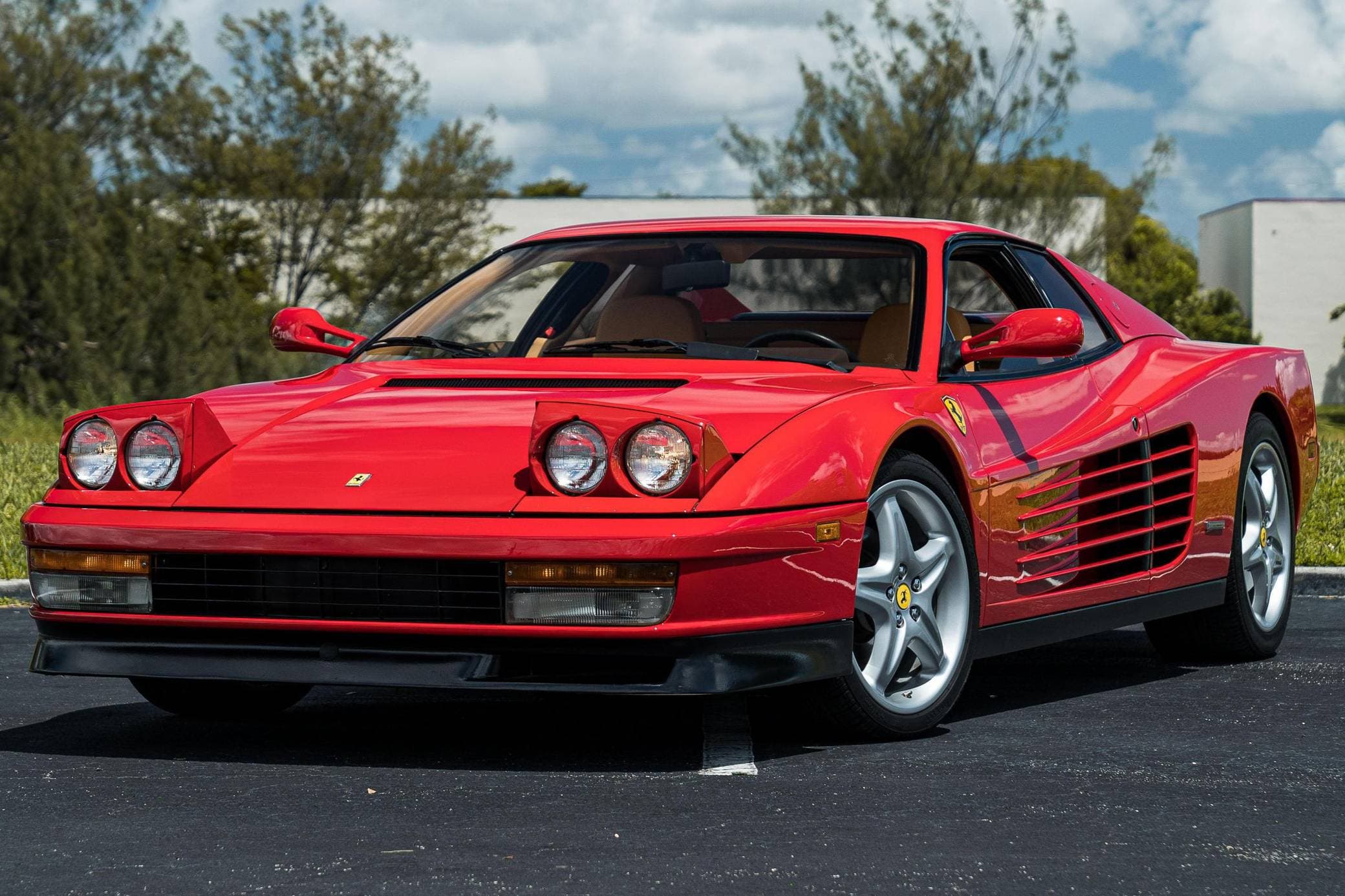 1989 Ferrari Testarossa sold for $116,000