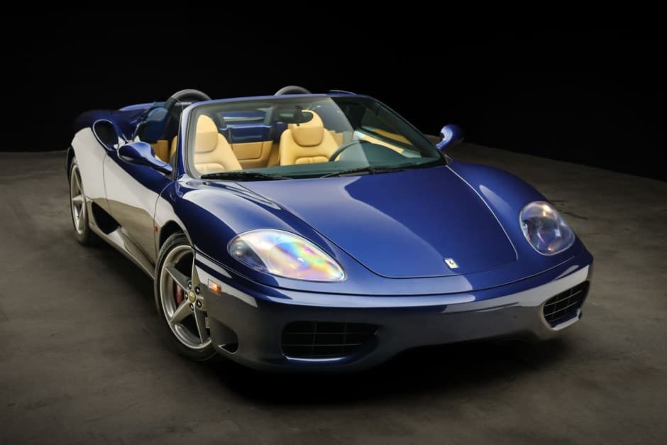 2001 Ferrari 360 sold for $155,000