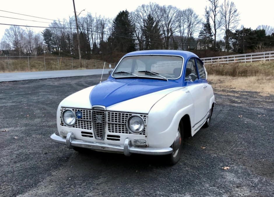 1968 Saab 96 sold for $3,200