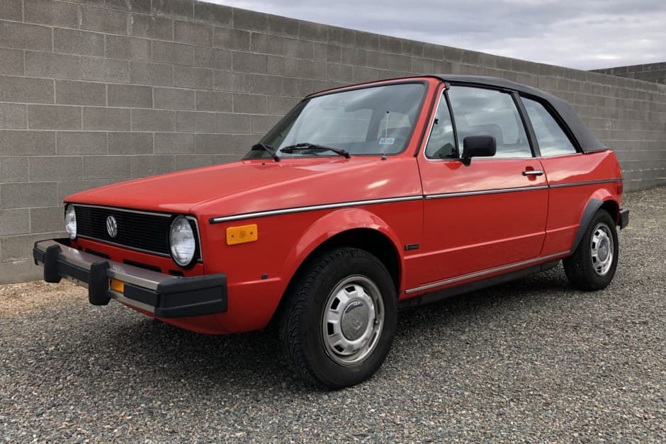 1983 Volkswagen Golf/Rabbit Cabriolet sold for $6,000