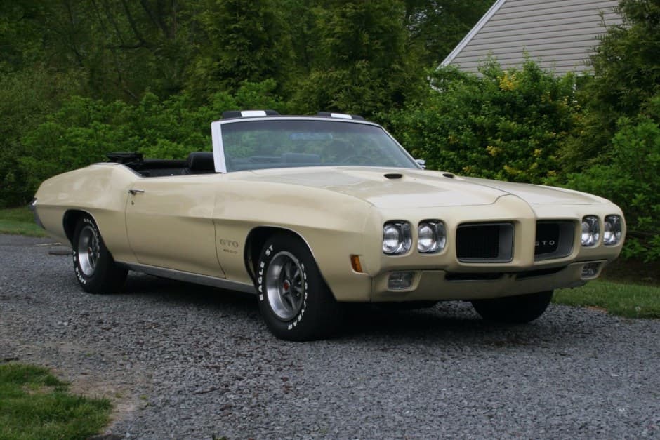 1970 Pontiac GTO sold for $75,500