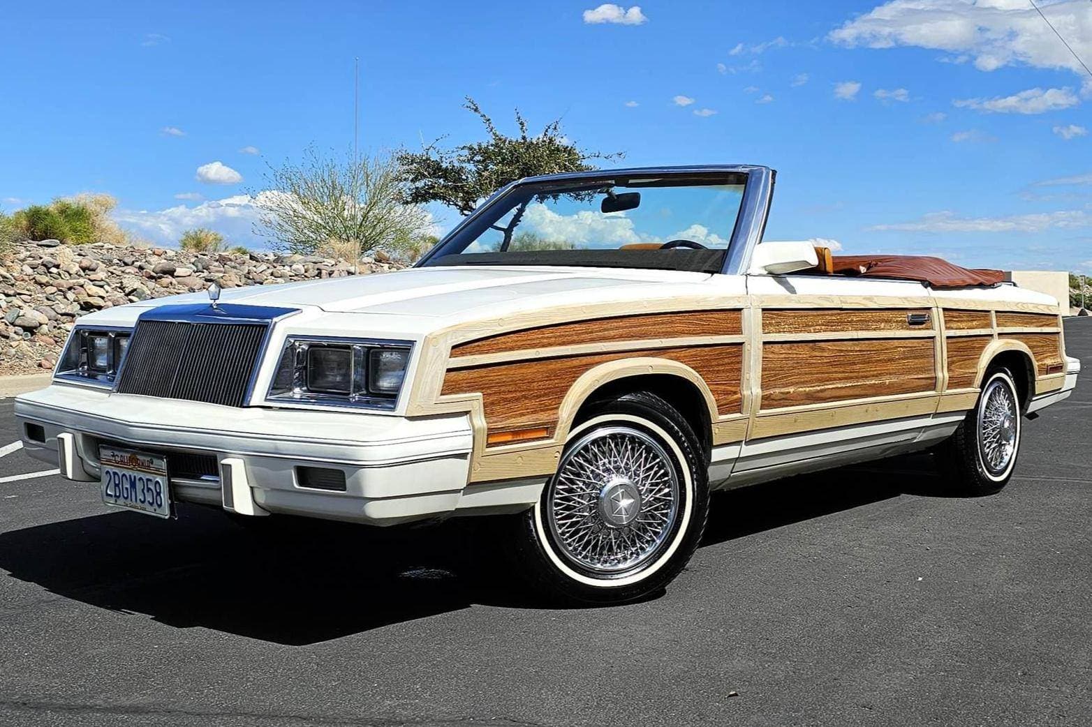 1983 Chrysler LeBaron sold for $7,000