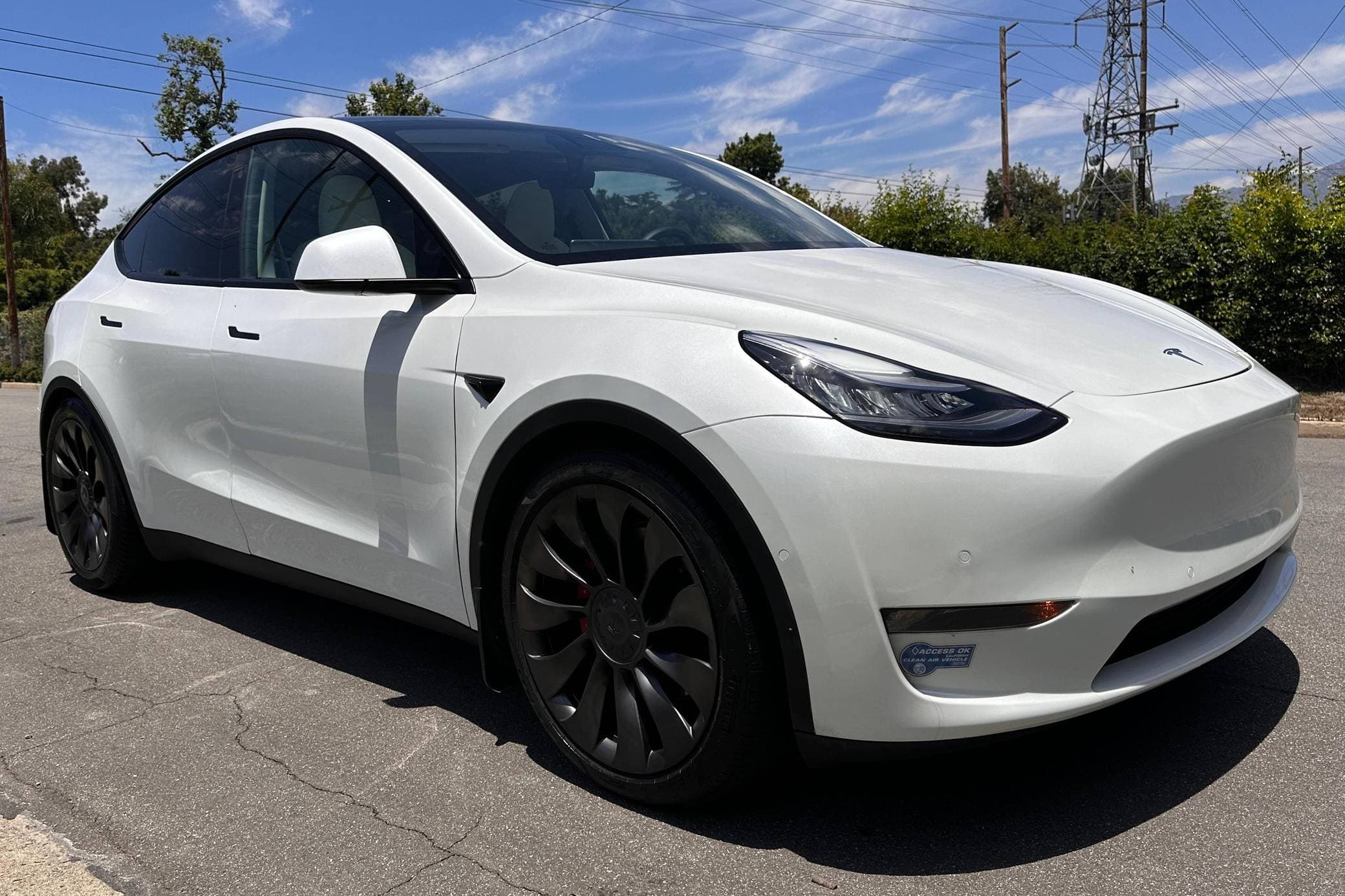 2020 Tesla Model Y sold for $41,250