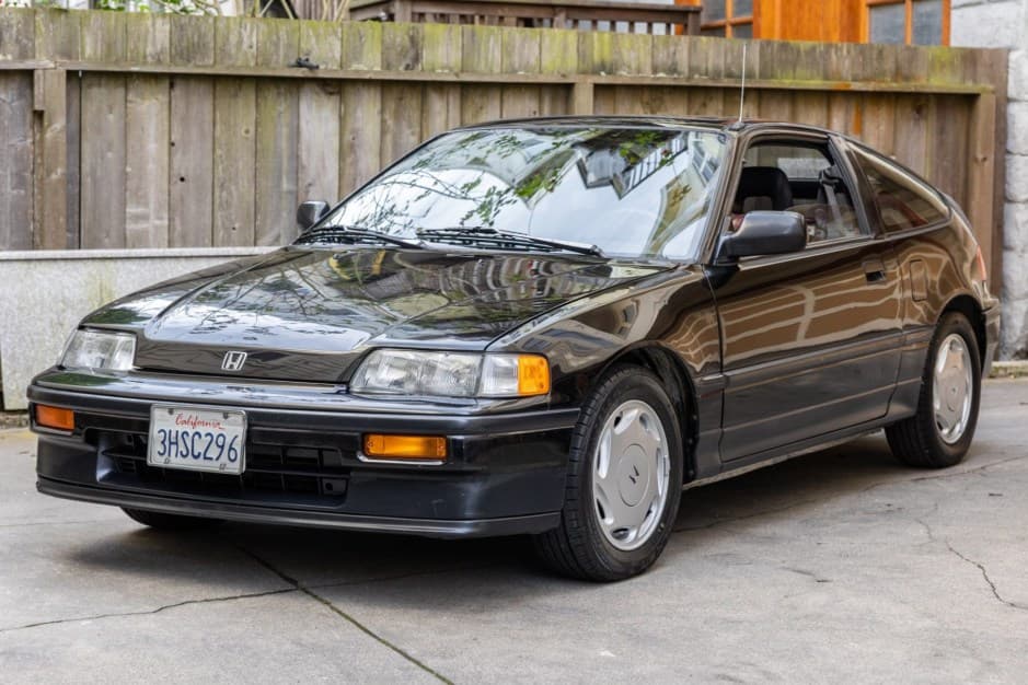 1989 Honda CRX sold for $12,595