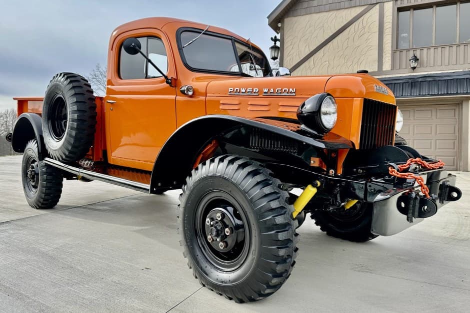1957 Dodge Power Wagon sold for $128,000