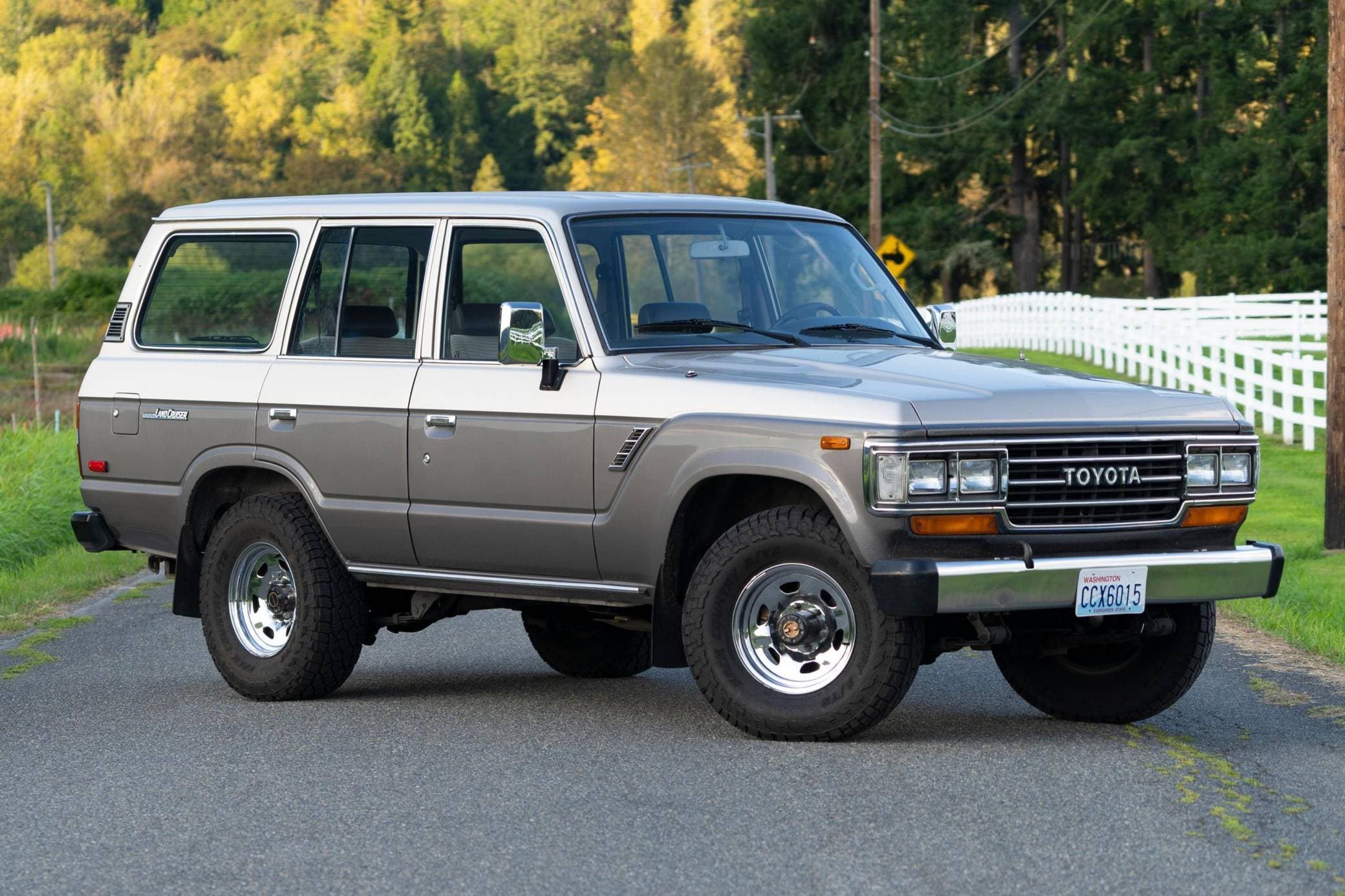 1990 Toyota Land Cruiser sold for $18,000