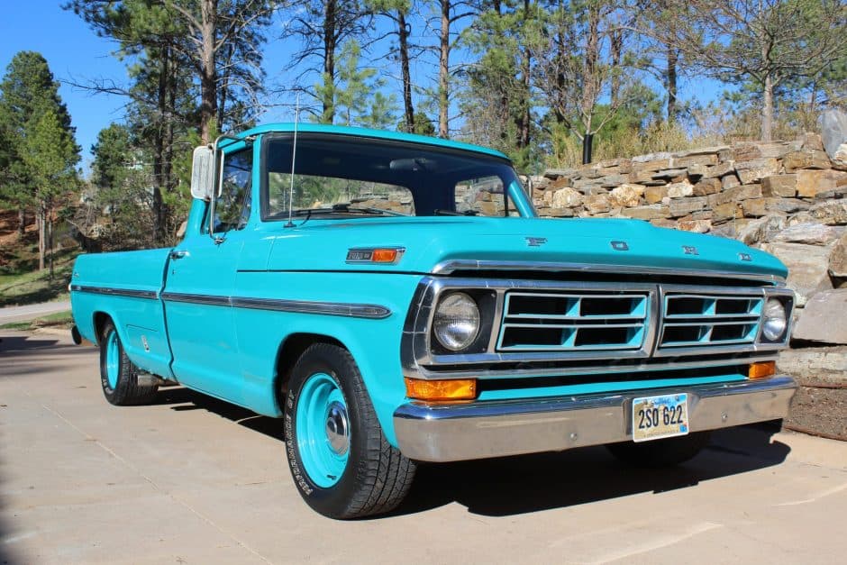 1972 Ford F-Series 1967-1972 sold for $15,000