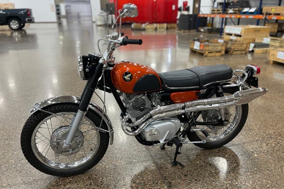 1968 Honda Dream, CB77 Super Hawk, & CL77 Scrambler sold for $7,400