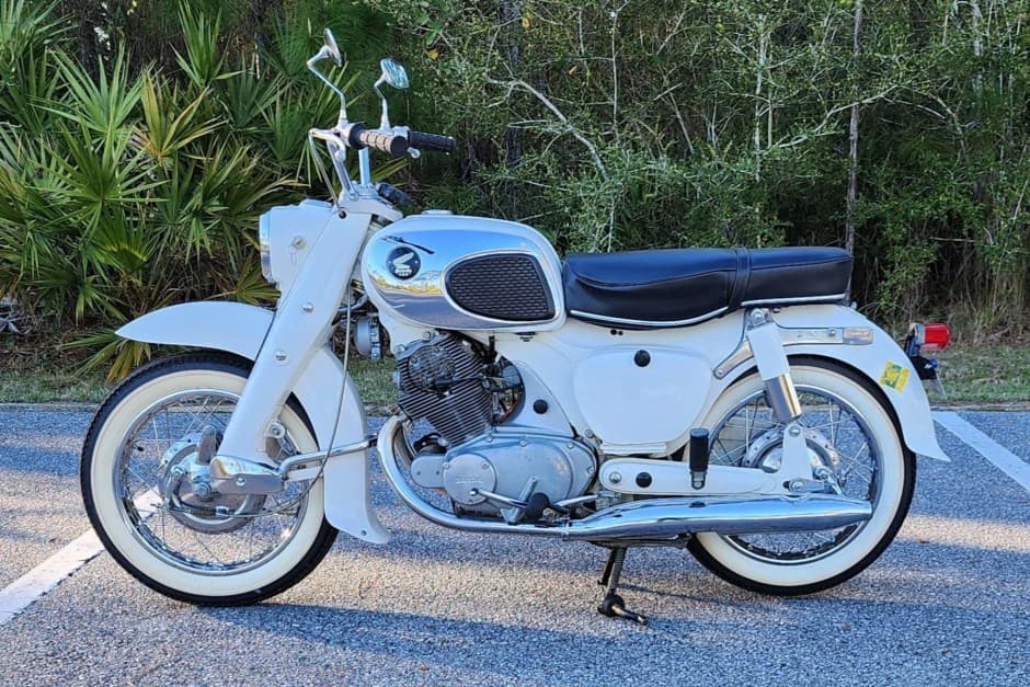 1966 Honda Dream, CB77 Super Hawk, & CL77 Scrambler sold for $6,900