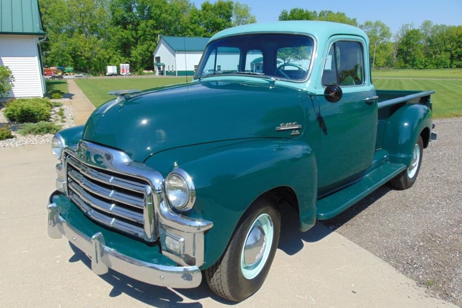 1954 GMC New Design Pickup (1947-1955) sold for $23,190