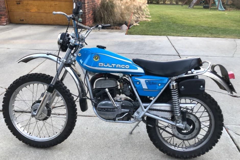 1976 Bultaco Alpina sold for $7,300