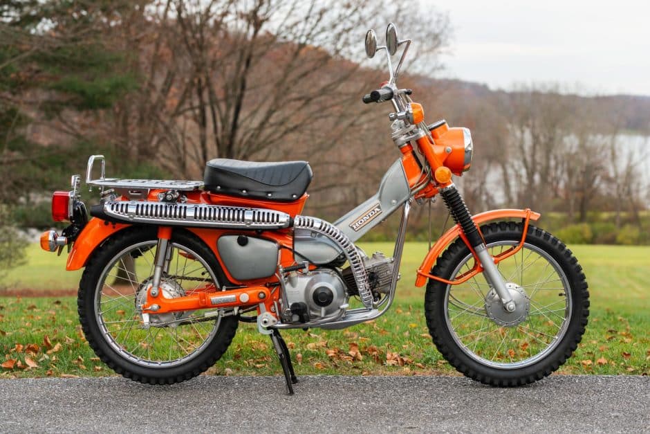 1974 Honda CT90 sold for $3,355