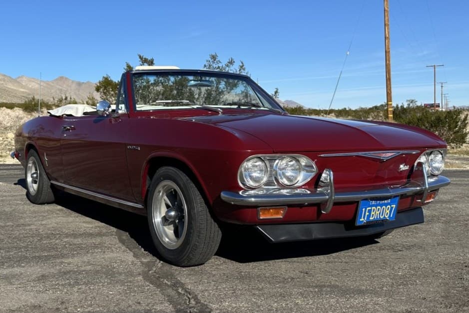 1967 Chevrolet Corvair (1965-1969) sold for $13,500