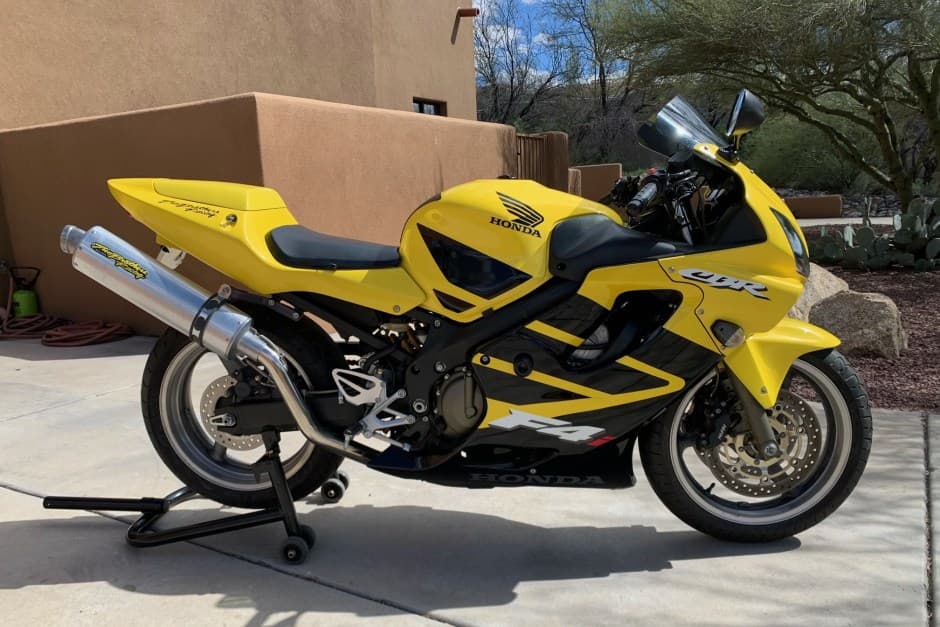 2002 Honda CBR sold for $4,800
