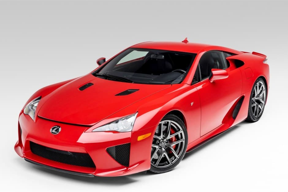 2012 Lexus LFA sold for $755,000