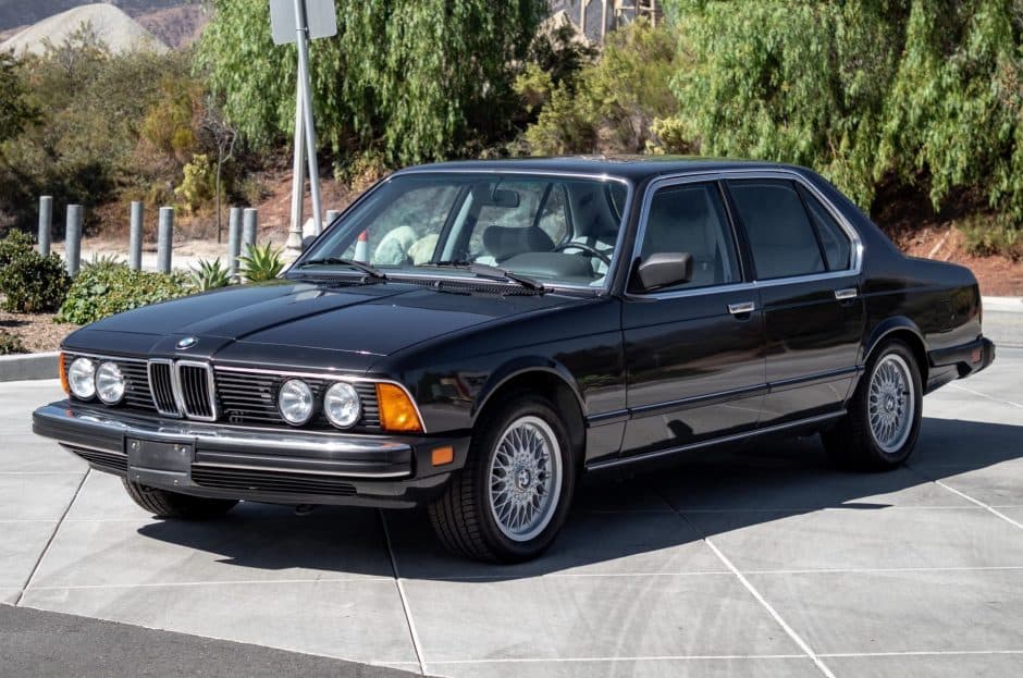 1986 BMW E23 7-Series sold for $21,500