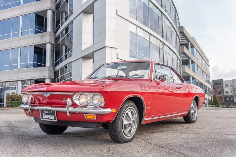 1969 Chevrolet Corvair (1965-1969) sold for $13,750