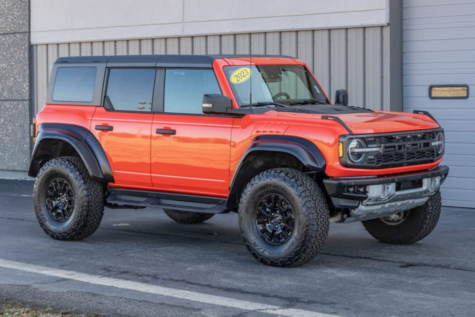 2023 Ford Bronco U725 sold for $79,500