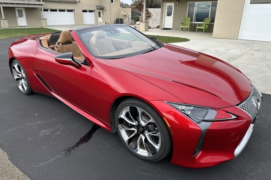 2021 Lexus LC sold for $75,000