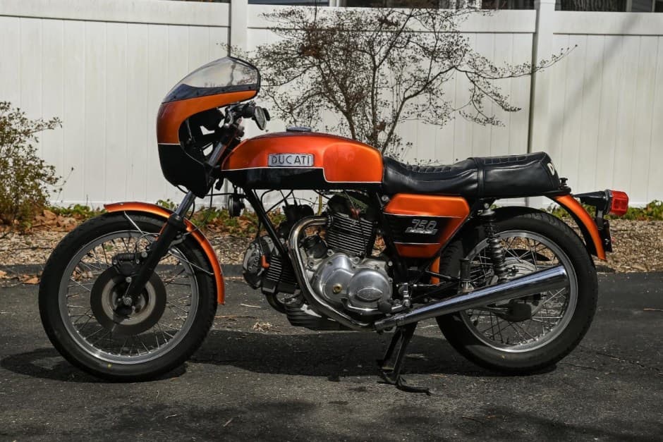 1974 Ducati 750GT sold for $15,750