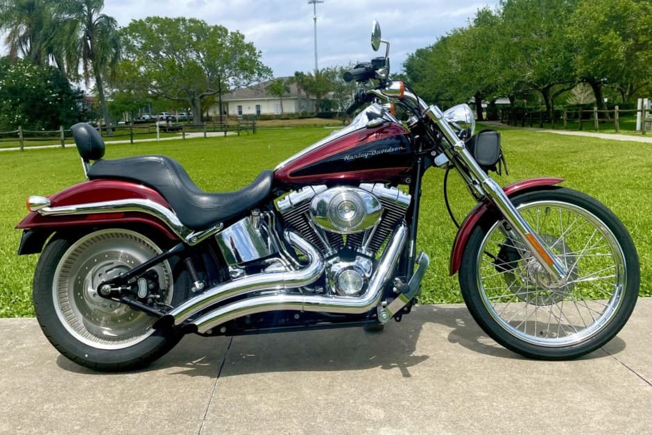 2002 Harley-Davidson Softail sold for $8,108
